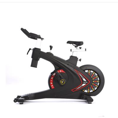 China SRJOIN FIT OEM gym equipment Magnetic Control Dynamic Bicycle Commercial Fitness Bicycle Silent Sports Bicycle Factory for sale