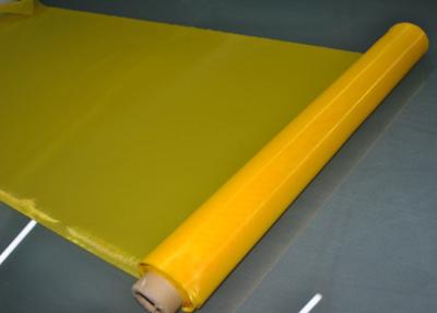 China Yellow Textile Screen Printing Mesh Roll 62
