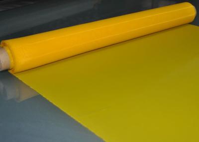 Китай Желтая сетка печатания экрана 48Т полиэстер для стеклянного печатания, 70 микронов продается