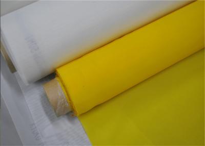 China Silk Screen Polyester Printing Mesh , Tensile Bolting Cloth Square Hole Shape for sale