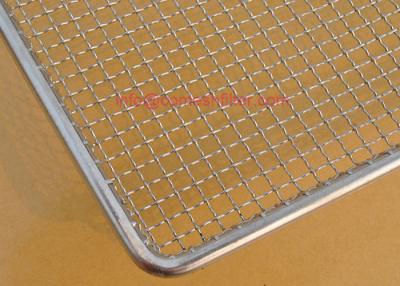 China Sequedad del deshidratador del acero inoxidable 304 de la bandeja de la malla de alambre del rectángulo en venta