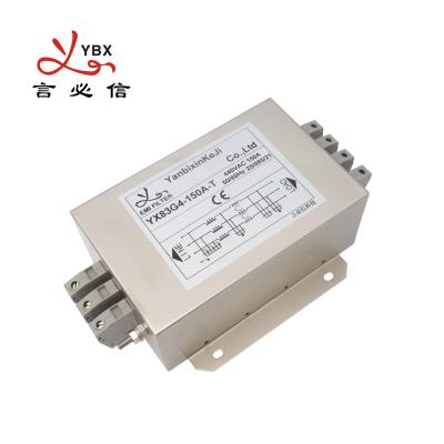 China 100A High Current Three Phase Filter ENEC EMI/RFI Filter For Single Crystal Furnace for sale