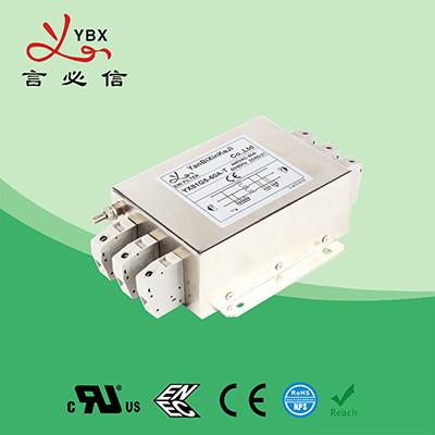 China 440VAC Three Phase RFI Power Filter For High Power Equipment for sale