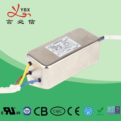 China High Attenuation 20A 30A Single Phase RFI Filter EMI EMC Mains Filter for sale