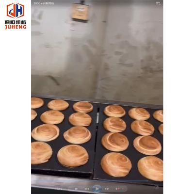 China 12000pcs/H High Yield Puff Pastry Butter Bread Production Line Equipment for sale