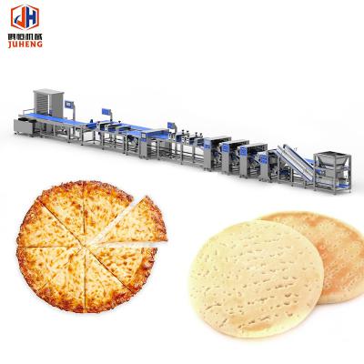 China Pizza Crust Machine Pizza Bread Making 3000 - 9000pcs/H Production Line for sale