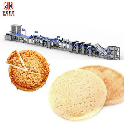 China 1000  To 2000pcs/H Automatic Pizza Dough Maker Frozen Pizza Making Machine With Docker for sale