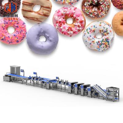China High Capacity Donut Production Line Semi-Automatic Donut Molding Line For Food Factory for sale
