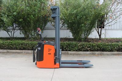 China Warehouse Automatic Stacker 1 Ton 1.2 Ton 1.5 Ton Electric Pallet Stacker With 3m 3.5m Lifting Height for sale