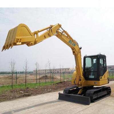 中国 6T道路建設業者の掘削機の速い速度の小型油圧クローラー掘削機 販売のため