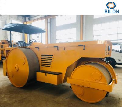 China High Stability Road Construction Paver Machine , Three Wheel Static Road Roller for sale