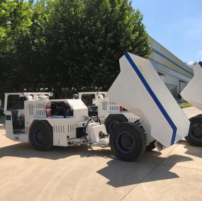 China 6 Ton Underground Mining Dump Truck 4 - Wheel Rigid Axles With Fully Enclosed for sale