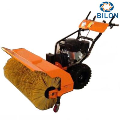 China 15HP Walk Behind Snow Sweeper Machines Gasoline Powered  Work Width 1000mm for sale