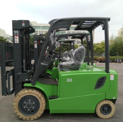 China Caminhão de empilhadeira bonde da bateria 3T do transporte de materiais do controlador de ZAPI à venda