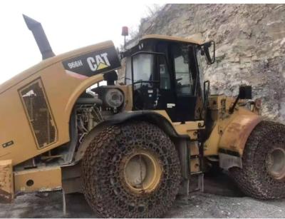 China 262HP 9T Used  Machine 966h Wheel Loader for sale