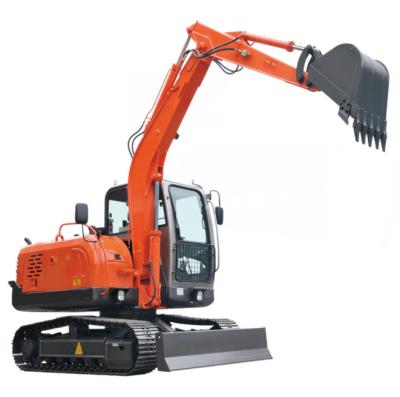 Chine 6,3 Ton Crawler Road Builder Excavator avec le moteur 48KW à vendre