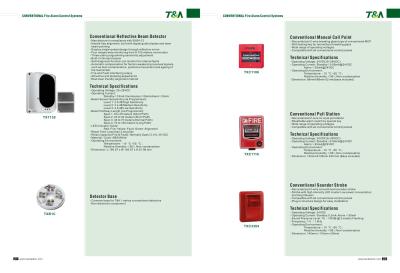 China Tanda Catalogue - Page 11 Conventional Reflective Beam Detector for sale