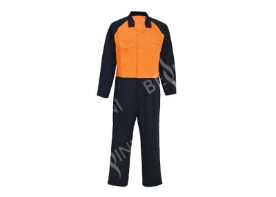 China 100% Cotton Winter Workwear Clothing Mens Long Sleeve Coveralls With Metal Snaps for sale