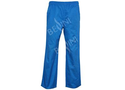 China Mid Blue Protective Work Clothing Long Trousers For Chefs Customizes Size for sale