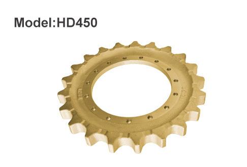 HD450 Excavator Drive Sprocket close-up view