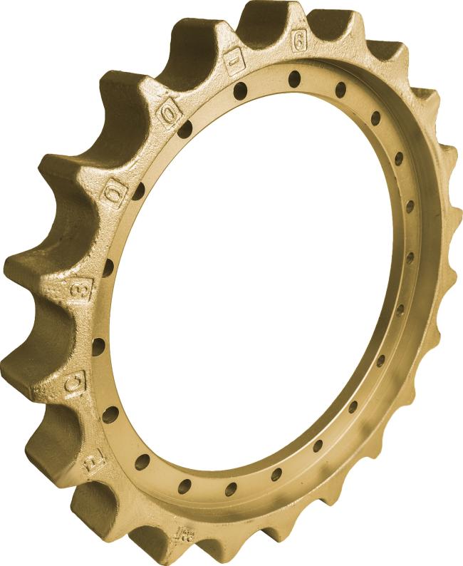 EC300-6 Excavator Sprocket close-up view