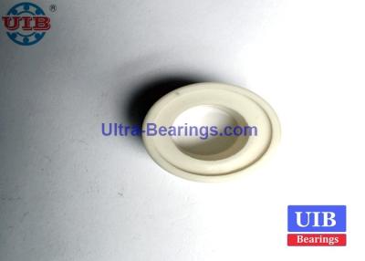 China Low Friction Full Ceramic High Temperature Bearings ZRO2 High Speed With PTFE Cage for sale