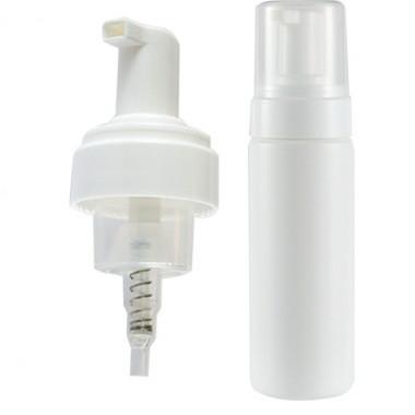 China 43mm Plastic Dispensing Foam Bottle Pump Portable 65mm Straw Chemical Resistant  for sale
