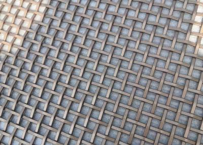 China 1.0mm Diameter Stretch Architectural Wire Mesh Decorative Stainless Steel Woven for sale
