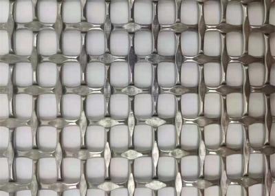 China SGS 0.6m-1.5m stainless steel mesh cladding Facades Curtain Wall Metal Mesh for sale