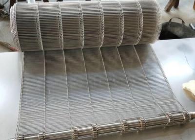 Китай Конвейерная лента гибкого трубопровода высокотемпературного устойчивого покрытия шоколада нержавеющей стали плоская продается