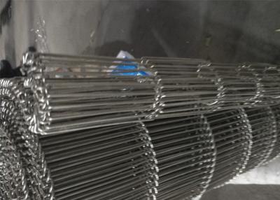 China Transportador de cadena de la malla de alambre del Enrober, banda transportadora de la escalera zona abierta grande en venta