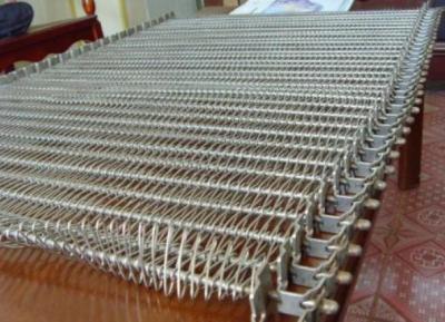 China 316 Stainless Spiral Mesh Belt For Drying / Drying / Conveying Products for sale
