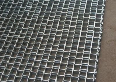 China Chemical Industry Anti Corrosion Sus316 Flat Wire Conveyor Belt for sale