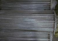 中国 冷却の321チェーン網のコンベヤー ベルトのステンレス鋼 ワイヤー反腐食 販売のため