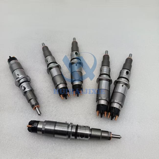 Rail fuel injector product photo from another angle