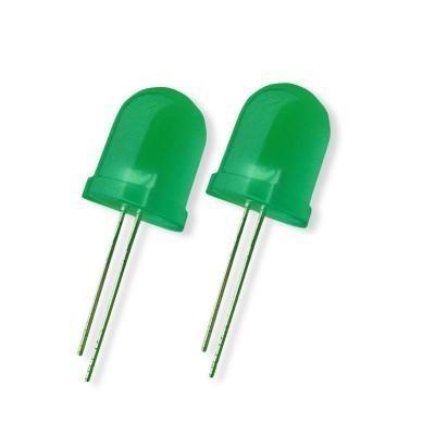 China 10mm LEDs -color Diffused|10mm led lights|prewired led diodes|10mm Round Type LED|color Diffused LED for sale