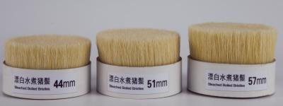 China Bleached boiled bristles for sale