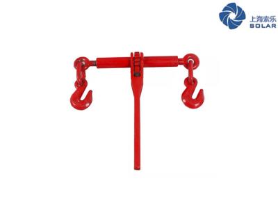 China Painted Red Surface Lifting And Rigging Hardware Standard Ratchet Load Binder for sale