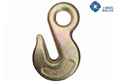 China US Type Eye Grab Hook Carbon 1.18~11.2Ton WLL Steel / Alloy Steel Material for sale
