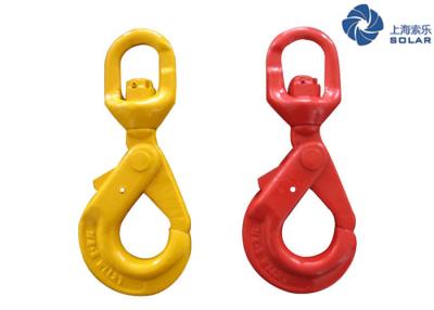 China Drop Forged Clevis Hook With Swivel Galvanized Surface European Standard for sale