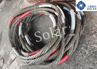China Cable Laid Grommet Heavy Duty Lifting Slings Endless Loop Lifting Eye for sale