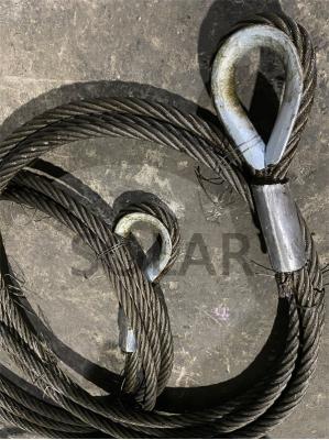 China Non Rotating 120mm 35Wx7 Steel Wire Rope Sling for sale
