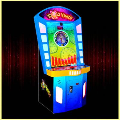China Customized Arcade Skill Amusement Happy Clock Ticket Redemption Game Machine for sale
