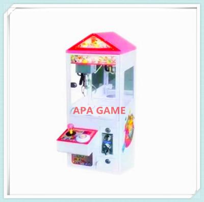 China Wall Built-up Mini Toy Crane Kids Claw Candy Arcade Amusement Game Machine for sale