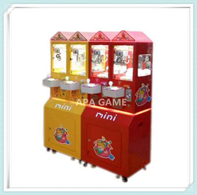 China Candy Mini Toy Prize 1/2P Children Kids Popular Claw Crane Game Machine for sale