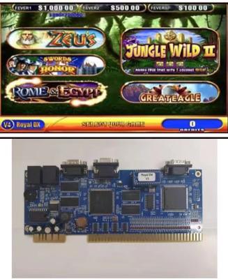 China Jungle Wild II Latest Super Fun To Play And Win Vertical Touch Screen Casino Slot Machine Multi Game for sale