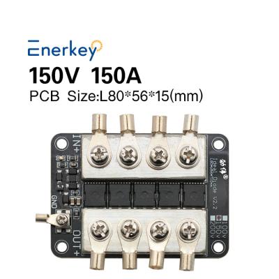 China 150A 150V Ideal Diode Module Battery Charging Anti Backfilling For RV EV Modification for sale