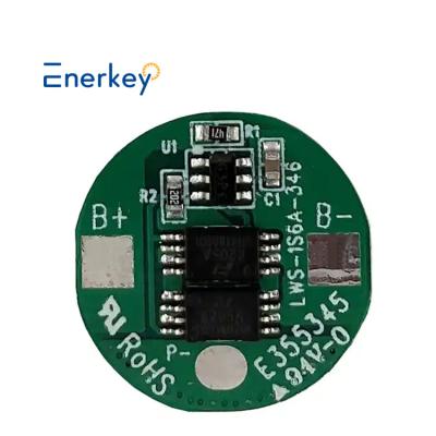 China 18650 NMC Li Ion Cells Lifepo4 Battery BMS Protection Board 1S 6A For Solar LED Lights for sale