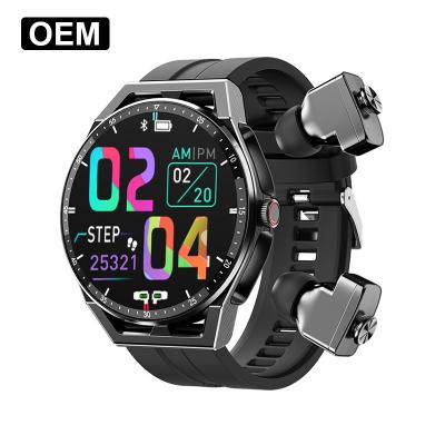 China TWS 2 In1 Fitness Tracker Watch Android Round Digital Watches HS20 for sale