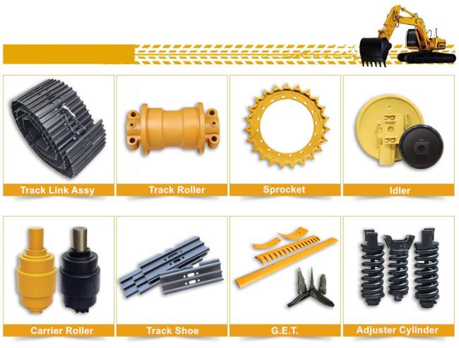 Popular Excavator Undercarriage Parts and Track Links